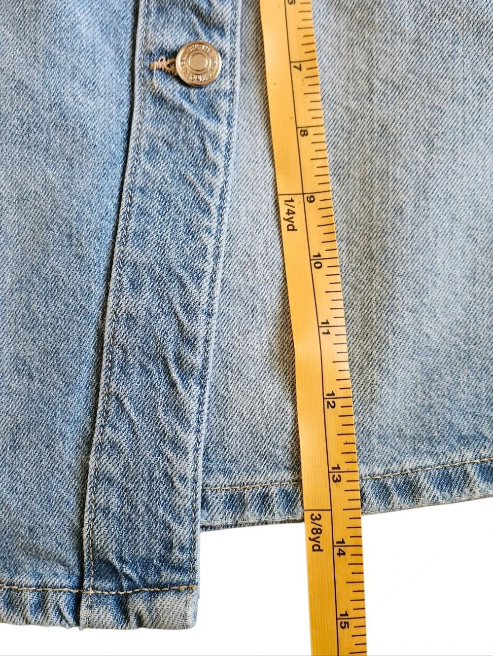 Free People Wynne Denim Skirt Size 29